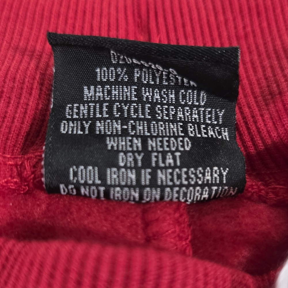 NWT Southpole Red Jogger Sweatpants with Drawstring. Activewear Athleisure. S - Picture 8 of 9